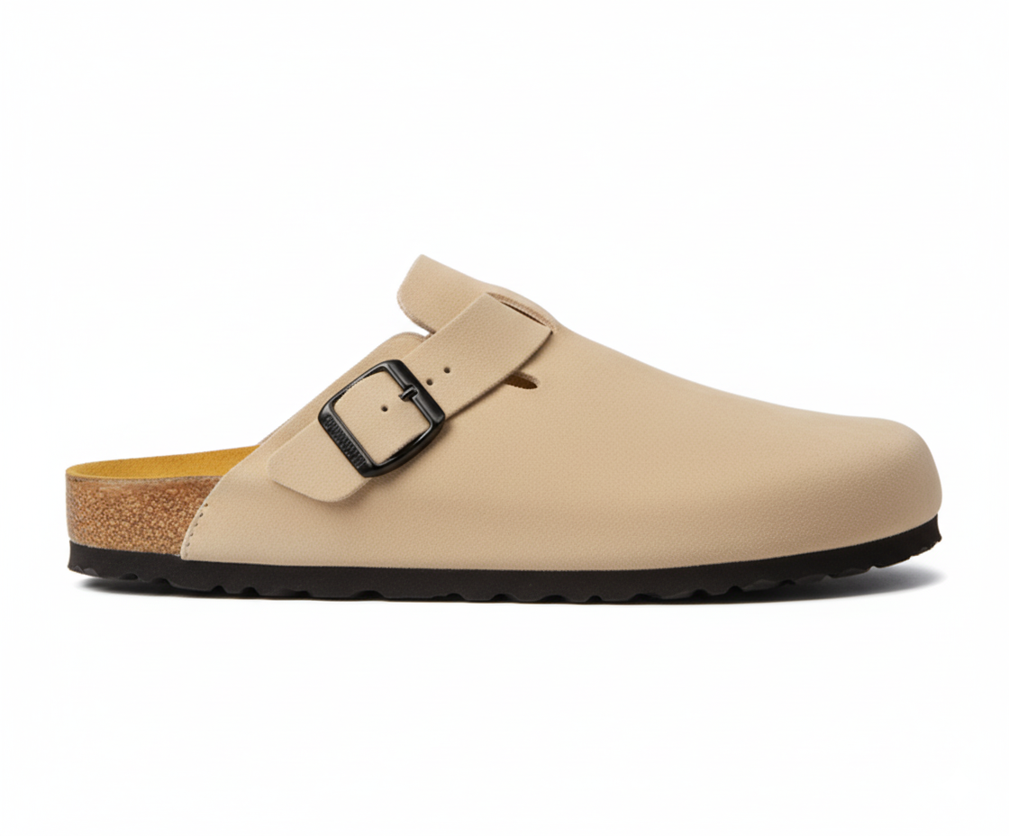 Sabot Médical en Daim – Beige