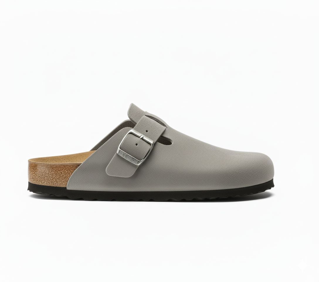 Sabot Médical en Daim –Gris